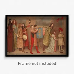 Thomas Cooper Gotch - A Pageant of Childhood