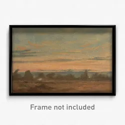 John Constable - Summer - Evening Landscape