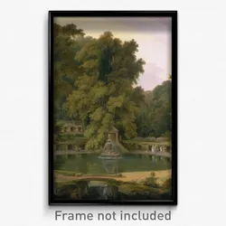 Thomas Daniell - Temple, Fountain and Cave in Sezincote Park