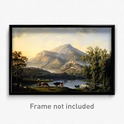 Jakob Philipp Hackert - Veduta d’Itri (Landscape with a View of Itri)