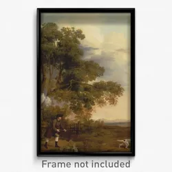 George Stubbs - Two Gentlemen Shooting