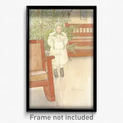 Carl Larsson - Girl and rocking chair