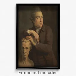 John Francis Rigaud - Joseph Nollekens with His Bust of Laurence Sterne