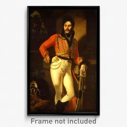 Orest Kiprensky - Portrait of Life Guard Colonel Yevgraf Davydov
