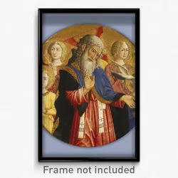 Giovanni Francesco da Rimini - God the Father with Four Angels and the Dove of the Holy Spirit