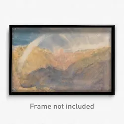 Joseph Mallord William Turner - Crichton Castle (Mountainous Landscape with a Rainbow)