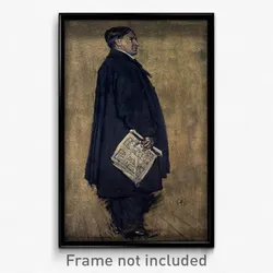 Francis Henry Newbery - Charles Rennie Mackintosh, 1869 - 1928. Architect (study for group portrait The Building Committee o...