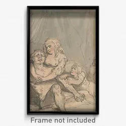Thomas Rowlandson - The Maniac