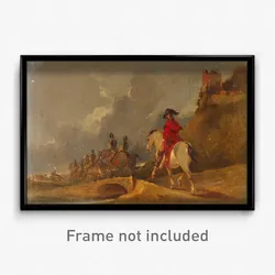 Bourgeois, Sir Peter Francis - Cavalry in a Landscape
