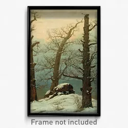 Caspar David Friedrich - Cairn in Snow