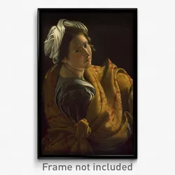 Orazio Gentileschi - Portrait of a Young Woman as a Sibyl