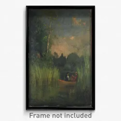 George Inness - Dusk in the Rushes (Alexandria Bay)