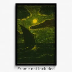 Albert Pinkham Ryder - Sailing by Moonlight