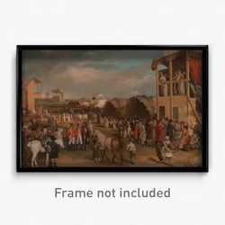 Charles Turner - An Extensive View of the Oxford Races