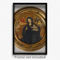 Netherlandish - Madonna with the Christ Child Writing