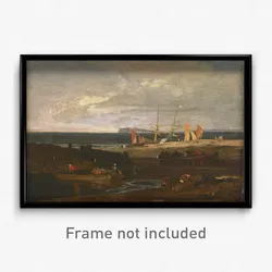 Joseph Mallord William Turner - A Scene on the English Coast