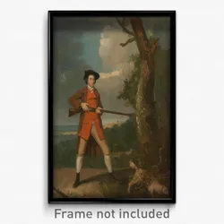Henry Walton - Portrait of a sportsman, possibly Robert Rayner