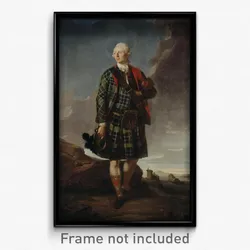 Attributed to Sir George Chalmers - Sir Alexander Macdonald (Sir Alasdair MacDhòmhnaill Shlèite), 1744 - 1795. 9th Baronet of Sleat and 1st Baron Macdonald of Slate