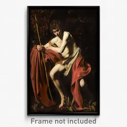 Michelangelo Merisi, called Caravaggio - Saint John the Baptist in the Wilderness
