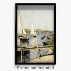 Gustave Caillebotte - Sailing Boats at Argenteuil
