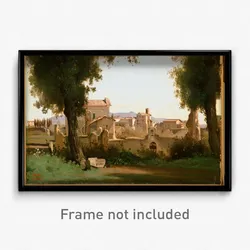 Jean-Baptiste-Camille Corot - View from the Farnese Gardens, Rome