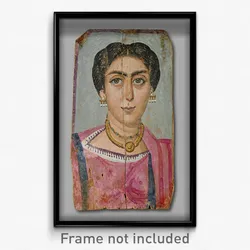 Mummy Portrait- Woman with Necklace