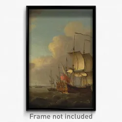 Thomas Mellish - Shipping in the Thames Estuary