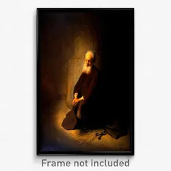 Rembrandt van Rijn - St. Peter in Prison (The Apostle Peter Kneeling)