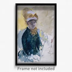 Mary Stevenson Cassatt - Mary Cassatt Self-Portrait