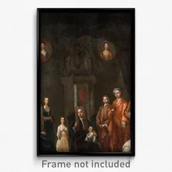 John Smibert - Portrait of Sir Francis Grant, Lord Cullen, and His Family