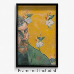 Paul Gauguin - Self-portrait with portrait of Bernard, 'Les Misérables'