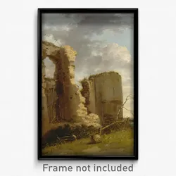 John Hamilton Mortimer - West Gate of Pevensey Castle, Sussex