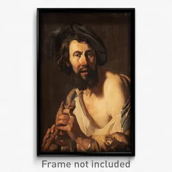The joint workshop of Dirck Van Baburen and Hendrick Ter Brugghen - Man with a flute