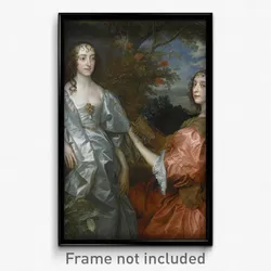 Anthony Van Dyck - Katherine, Countess of Chesterfield, and Lucy, Countess of Huntingdon