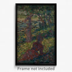 Georges Pierre Seurat - Woman in a Park