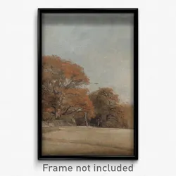 John Constable - An Autumnal Landscape at East Bergholt
