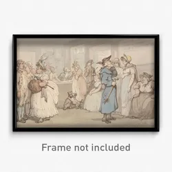 Thomas Rowlandson - Register Office for the Hiring of Servants
