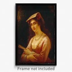 Dürck, Friedrich - A Neapolitan Woman