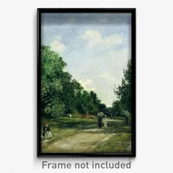 Louis-Eugène Boudin - Parc Cordier in Trouville