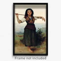 William-Adolphe Bouguereau - The Little Shepherdess