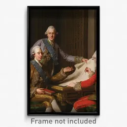 Alexander Roslin - King Gustav III of Sweden and his Brothers