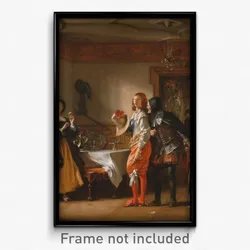 Charles Robert Leslie - Slender, with the Assistance of Shallow, Courting Anne Page, from "The Merry Wives of Windsor," Act ...