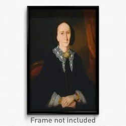 Joseph Backler - Portrait of a woman (Elizabeth Collins)
