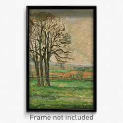 Paul Cézanne - The Bare Trees at Jas de Bouffan