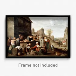Teniers, David the younger - The Seven Corporal Works of Mercy