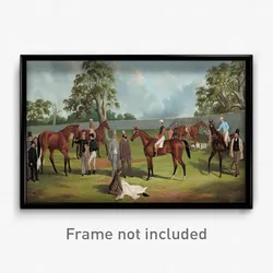 Frederick Woodhouse - Group in the Dowling Forest Racecourse enclosure, Ballarat, 1863