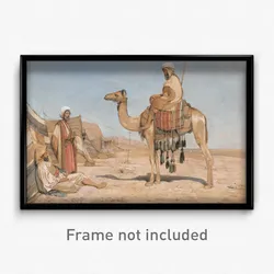 John Frederick Lewis - A Bedouin Encampment; or, Bedouin Arabs