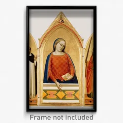 Bernardo Daddi (Italian (Florentine) - Madonna, Saint Thomas Aquinas, and Saint Paul