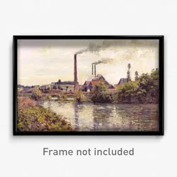 Camille Pissarro - The Factory at Pontoise