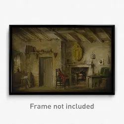 Alexander Nasmyth - Stage Design for Heart of Midlothian; Deans' Cottage